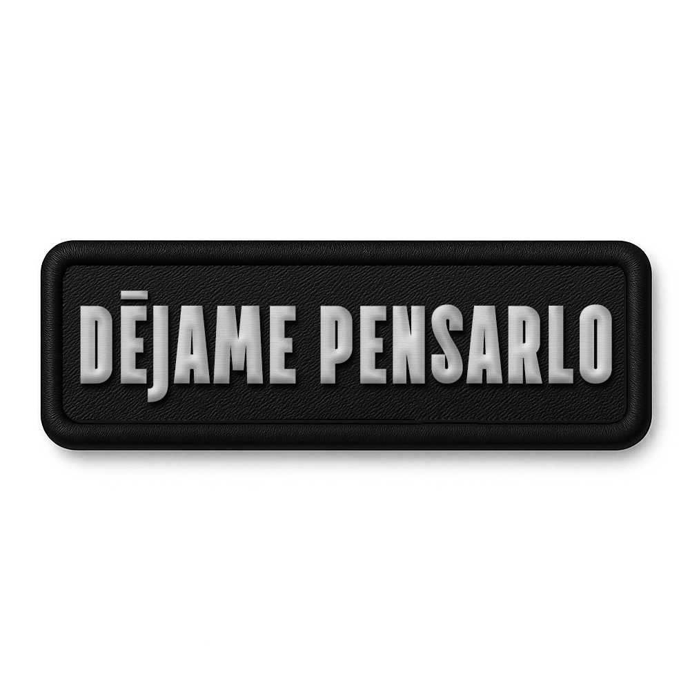 [DÉJAME PENSARLO]