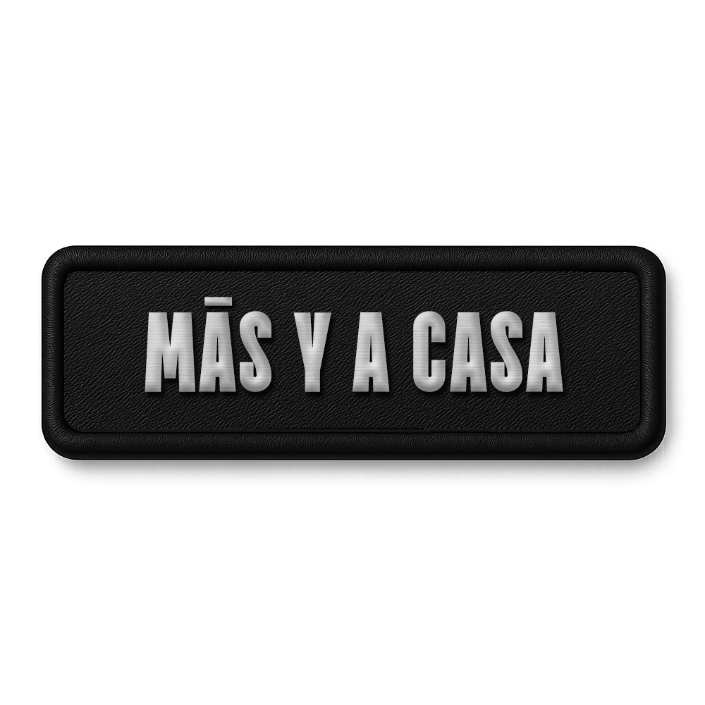 [MÁS Y A CASA]